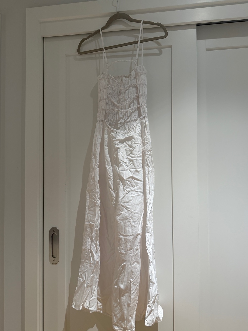 Solid & Striped The Delta Dress in White - Picture 4 of 5